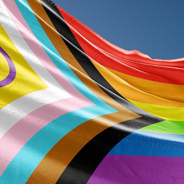 Moving Forward Pride Flag